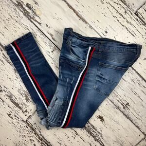 Supply and demand jeans men’s 38W-XXL
distressed grunge stretch zipper pockets